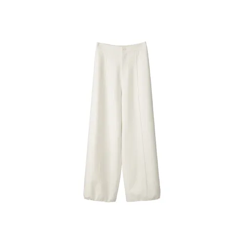 Fstudio Весна Korean Элегантность Коммутирование HIGH RISE Утягивающий Эластичный Повседневные брюки Женские