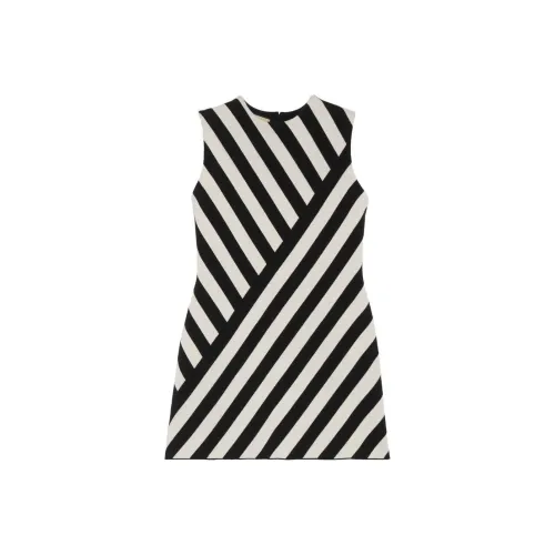 GUCCI SS23 Без рукавов Платье Женское Черно-Белое