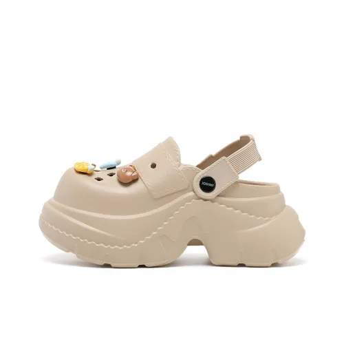 JOSINY Slip On Сабо Женские Хаки