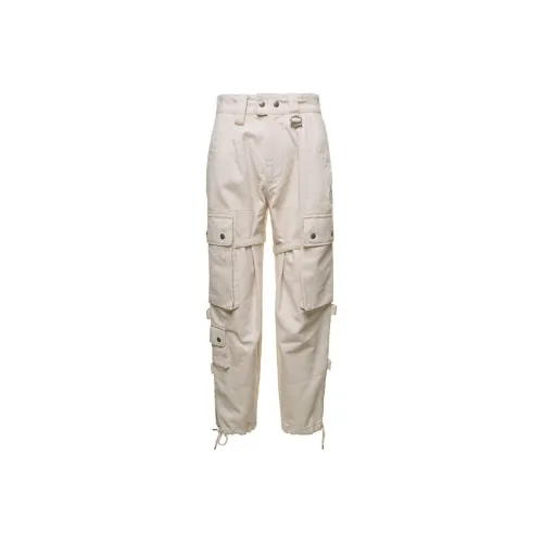 ISABEL MARANT Белые Женские Брюки Карго