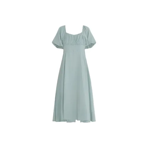 THE SEA LIFE Юбка-платье A-силуэта Цвет тумана