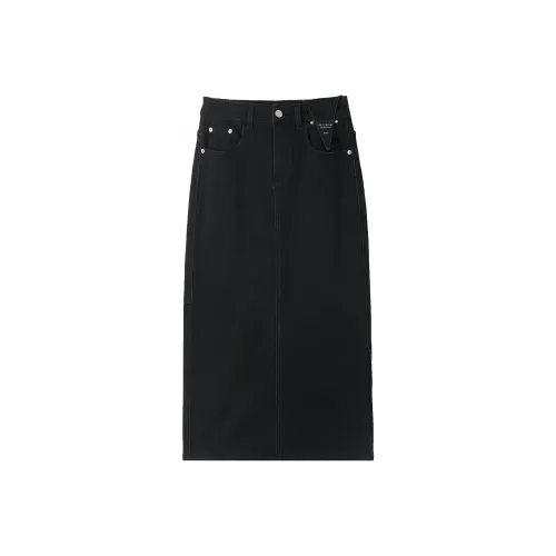 MITUAN Женские Джинсовые Длинные Юбки