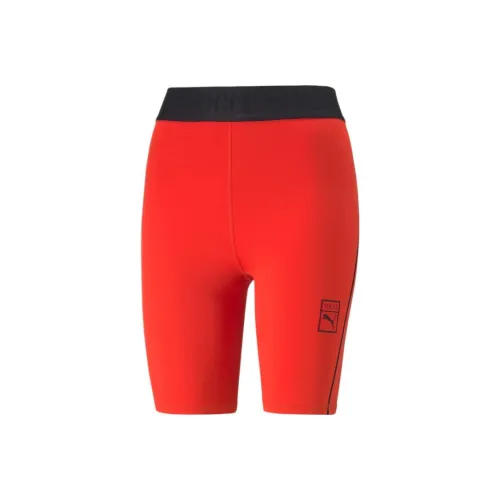 PUMA x VOGUE Повседневные шорты Женские Fire Red