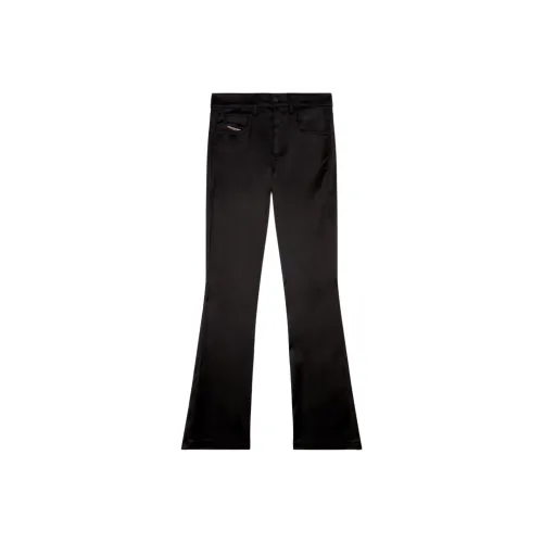 DIESEL Черные Женские Повседневные Брюки