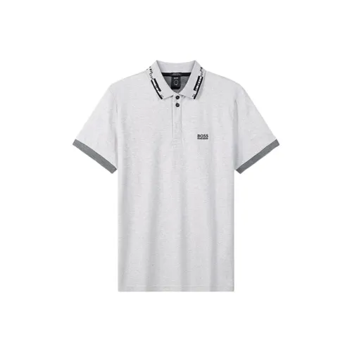 Hugo Boss Серый Мужской Поло