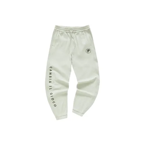 FILA FUSION UNIFORM Чай Массаж Зеленый Женские Вязаные Тренировочные Брюки