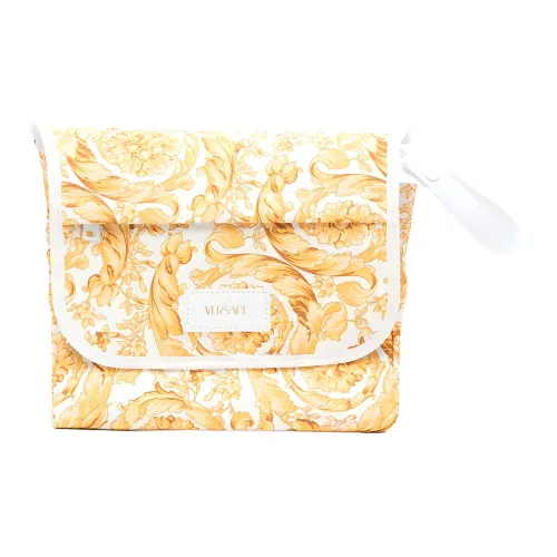 VERSACE Полиэстер Подкладка для смены подгузников Холодильник Детский Белый Заварной