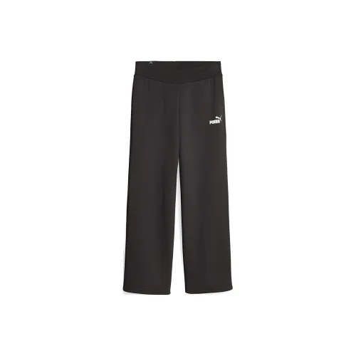 PUMA Essentials+ MINIMAL GOLD Тренировочные брюки Флис Вязаные Тренировочные брюки Женские Черный