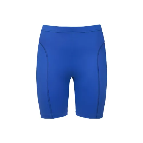 Balenciaga Повседневные шорты облегающий крой женские синие