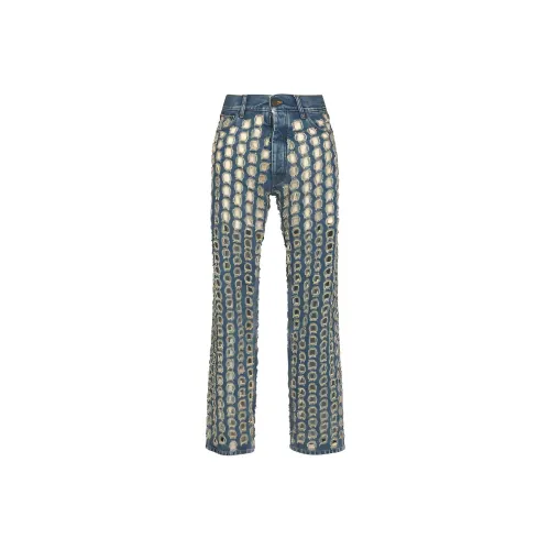 Maison Margiela Синие Женские Джинсы