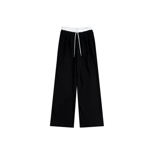 Wen Shan Повседневные брюки Женские Черные