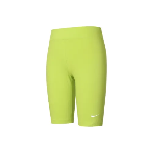 NIKE Sportswear Essentials series Желтые, зеленые Женские Повседневные шорты