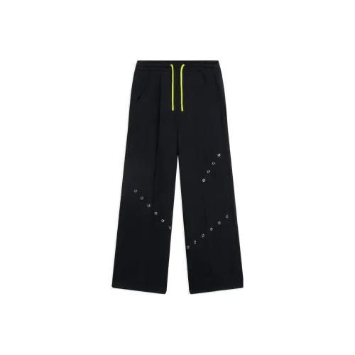 LINING Вязаные тренировочные брюки женские черные