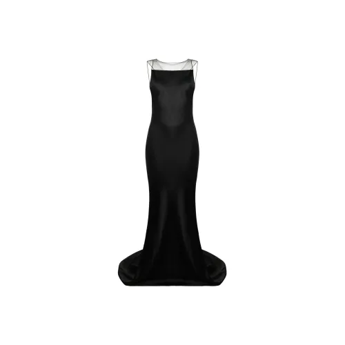 Maison Margiela FW22 Без рукавов Платье Женское Черное