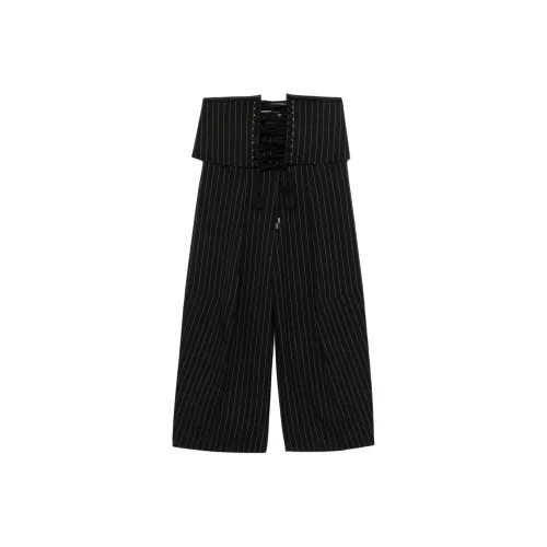 Jean Paul Gaultier Повседневные брюки Женские Черный