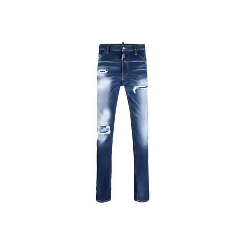 DSQUARED 2 Blue Men's Jeans DSQUARED 2 Синий Мужской Джинсы