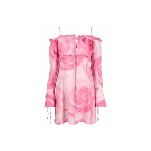 Blumarine Розовые Женские Платья без рукавов