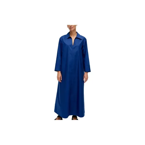 MARIMEKKO Blue Женские Длинные Рукава Платья