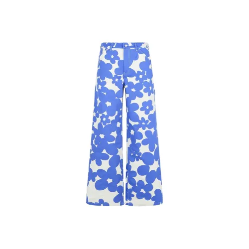 MARNI Светло-синие Женские Джинсы