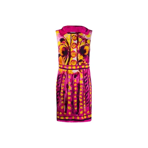 MOSCHINO Красные Женские Платья без рукавов