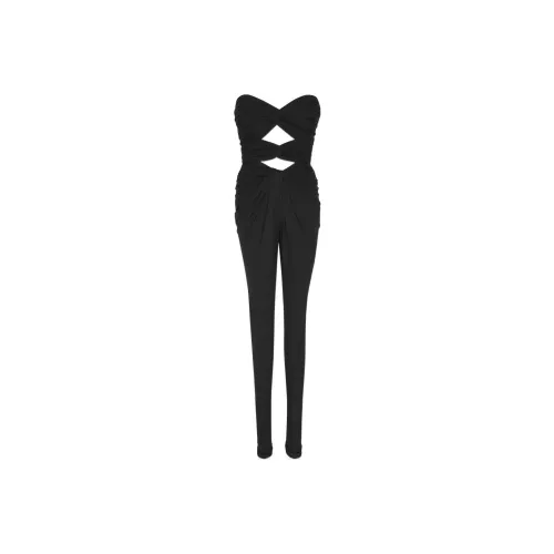 SAINT LAURENT Черные Женские Комбинезоны