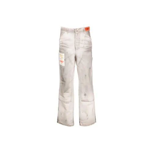 HERON PRESTON Белые Женские Джинсы