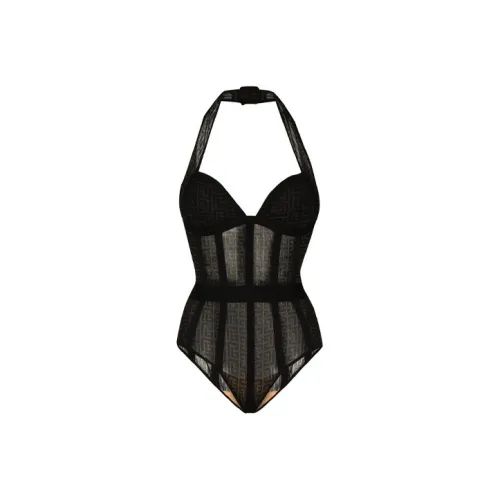 BALMAIN Черные Женские Комбинезоны