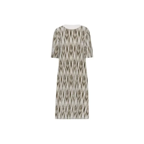 MEIYANG Женские Платья с Короткими Рукавами