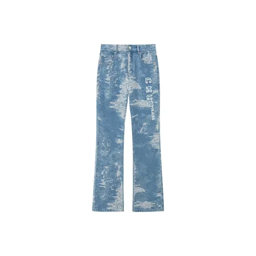 CHUU Светло-синие Женские Джинсы