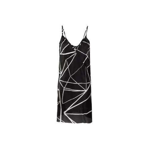 RICK OWENS Черные Женские Слиплатья