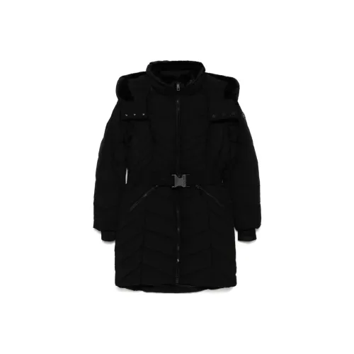 MICHAEL KORS FW24 Хлопковый пуховик женский черный