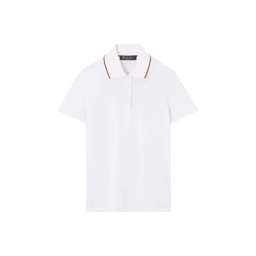 Loro Piana SS25 Par Polo Женское Белое