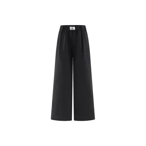 A21 Черные Женские Повседневные Брюки