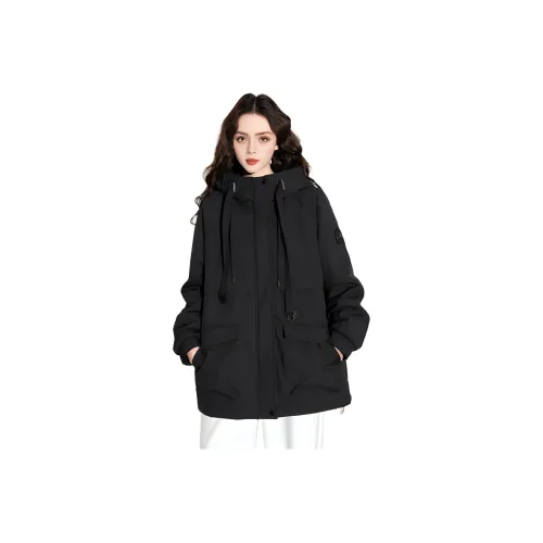 FAWENXIANGZI Пуховик Женский Черный