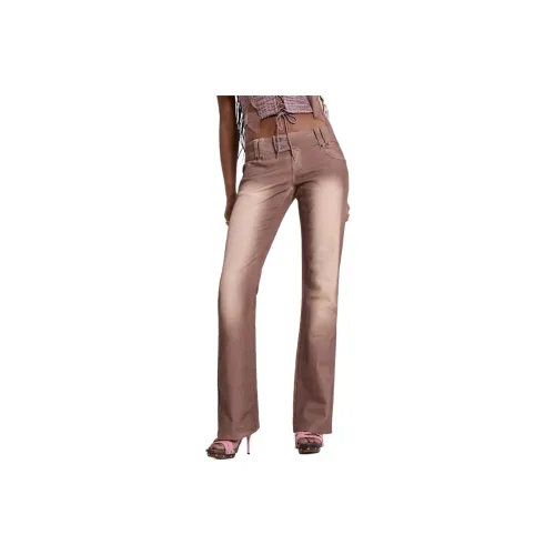 Jaded London Розовые Женские Джинсы