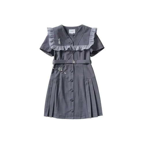 LOFT SHINE A Линия Юбка Платье Серый