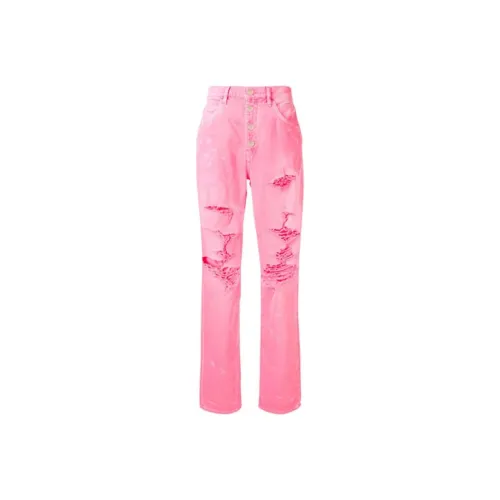 AMIRI Розовые Женские Джинсы