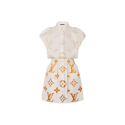 LOUIS VUITTON SS21 Платье Женское Белое