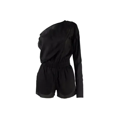 RICK OWENS Черные Женские Комбинезоны