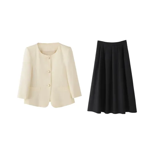 DonnaZilan Бизнес-костюм женский абрикосовый