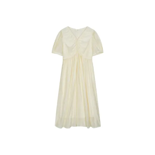 Лето будет проведено после ужина. Короткий рукав платье женское белое