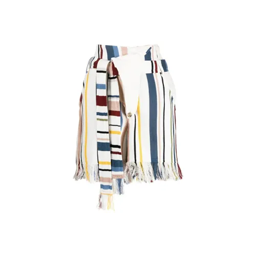 AMBUSH Белые Женские Повседневные Шорты