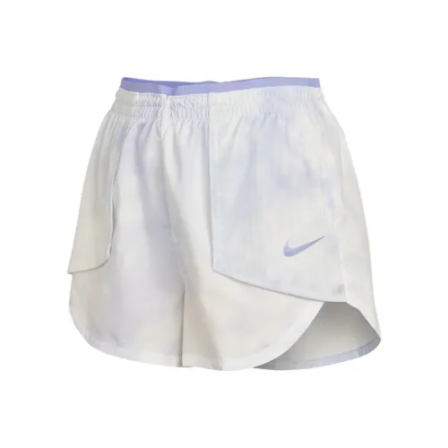 NIKE Светло-фиолетовые Женские Повседневные Шорты