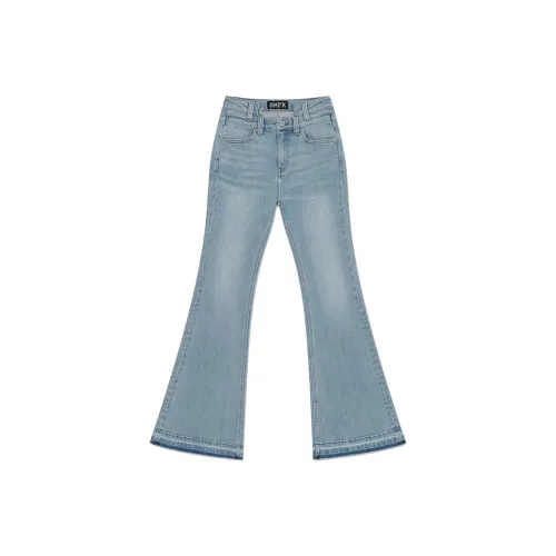 SMFK Небесно-голубые Женские Джинсы