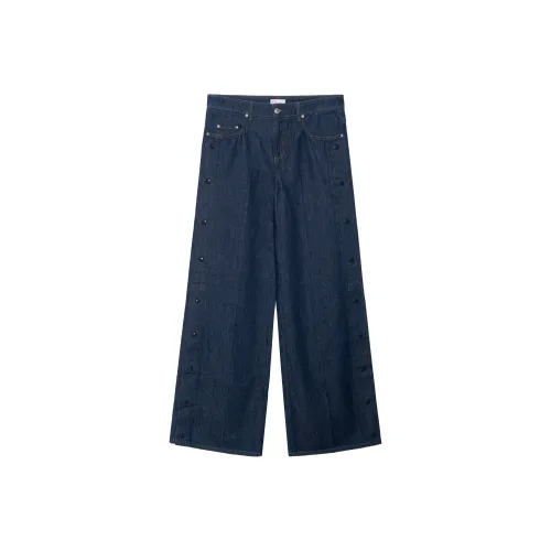 RED VALENTINO SS22 Джинсы Женские Blue