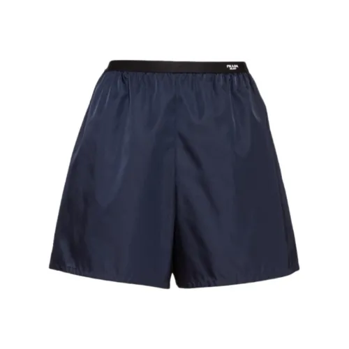 PRADA Повседневные шорты женские синий