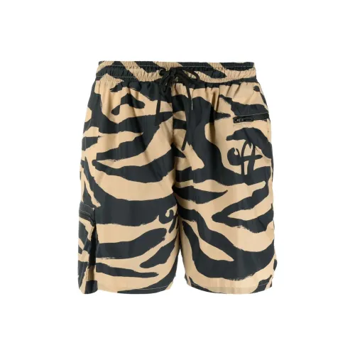 Off Белый многоцветный Женские Повседневные шорты