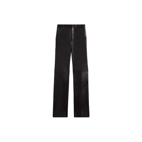 AMIPARIS Черные Женские Кожаные Брюки
