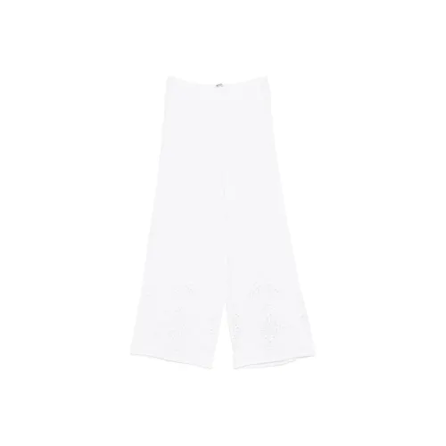 BODE Повседневные брюки Женские Белые
