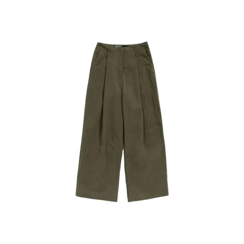 Bimba Y Lola SS24 Повседневные брюки Женские Хаки